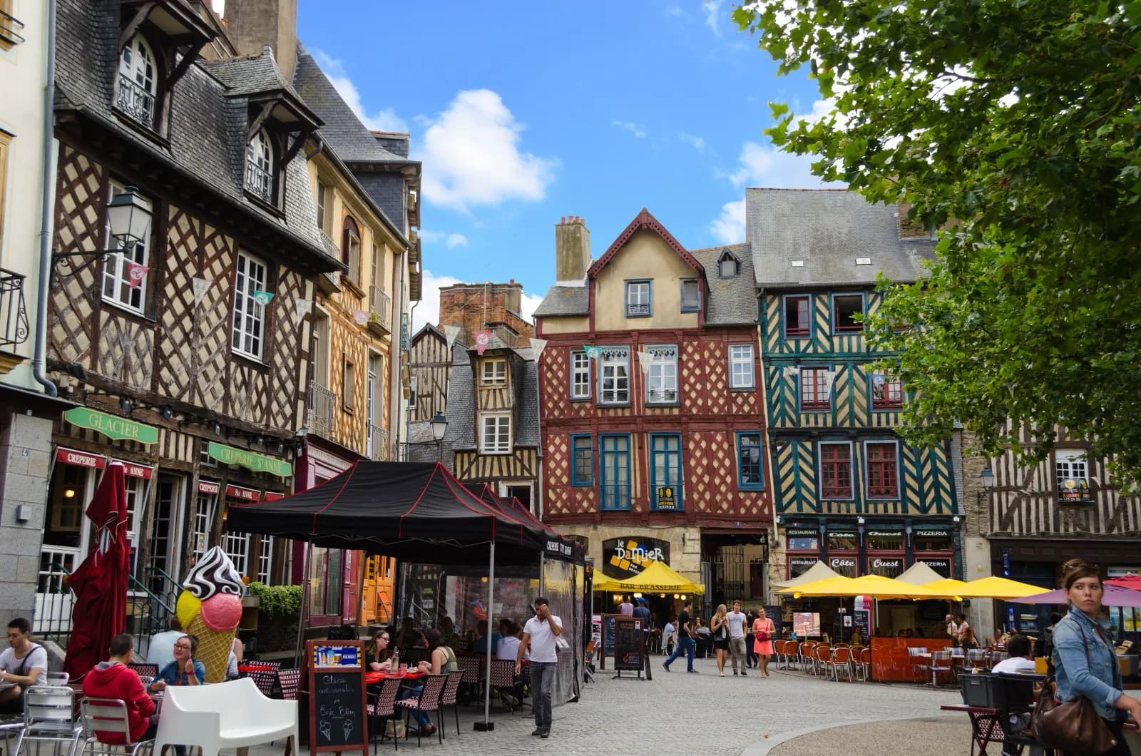 Vue de Rennes
